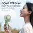 Quạt Cầm Tay Mini Magic A-011 Màu Trắng