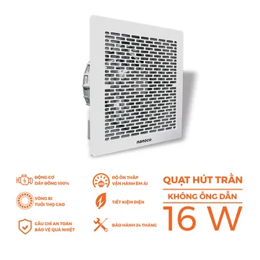 Quạt Hút Âm Trần Nanoco NCV1520 1