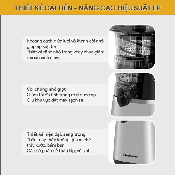 Máy Ép Chậm BlueStone SJB-6557