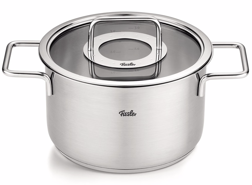 Bộ Nồi Fissler Pure 4 Món Nắp Kính - Xuất Xứ Đức