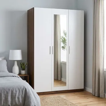 Tủ quần áo 3 cửa Queen NS03051-3 Walnut
