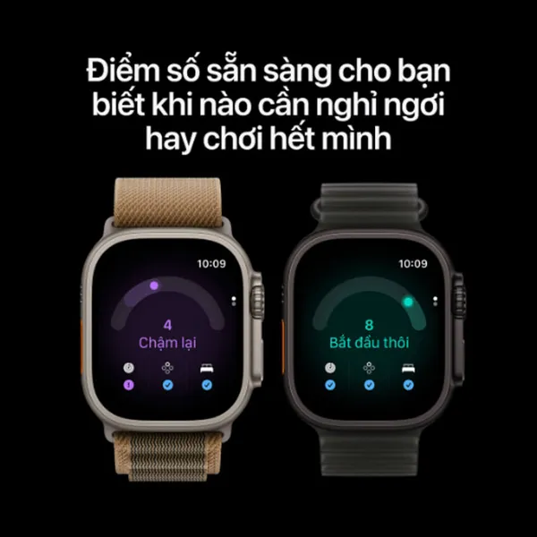 Apple Watch Ultra 4 GPS + Cellular 49mm Viền Titanium Dây Milan