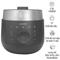Nồi Cơm Điện Tử Áp Suất Cao Tần Cuckoo CRP-LHBR1000F/GRGRCRCKV 1.8 Lít - Hàn Quốc
