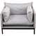 Sofa 1 Chỗ Joella S-005 Xám 0