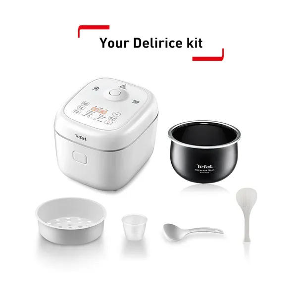 Nồi Cơm Điện Tử Tefal Delirice RK7711Y0 1.8 Lít