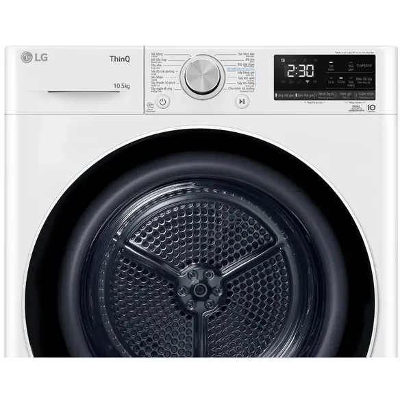 Máy Sấy Bơm Nhiệt LG Inverter 10.5 Kg DVHP50W
