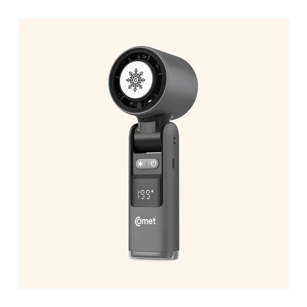 Quạt Sạc Cầm Tay Có Sò Lạnh Comet CRF1302 10W