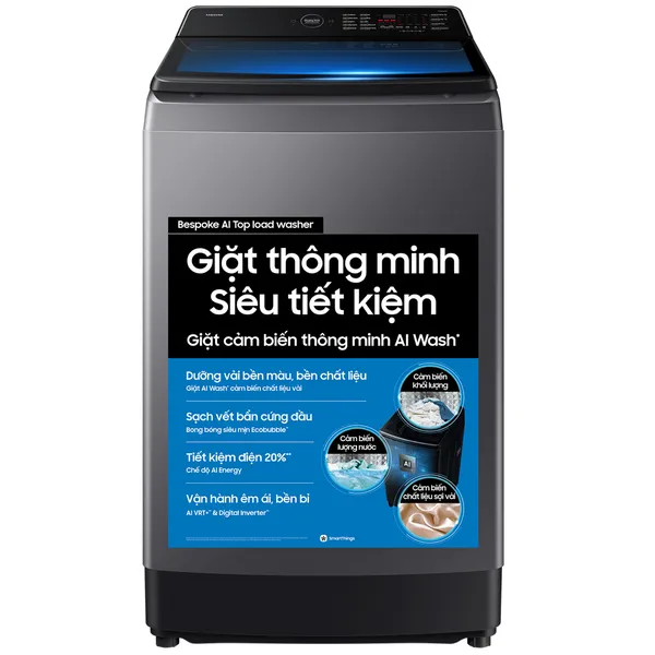 Máy Giặt Samsung Inverter 13 Kg WA80F13S5BSV