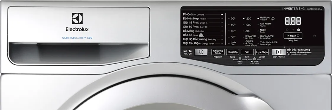 Máy Giặt Electrolux Inverter 8.0 Kg EWF8025CQSA 3