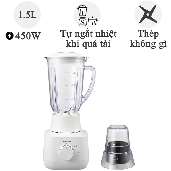 Máy Xay Sinh Tố Panasonic MX-EP5111WRA 1.5 Lít