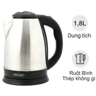 Bình đun siêu tốc inox 1.8 lít Sunhouse SHD-1182