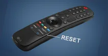 C&aacute;ch reset điều khiển tivi LG v&agrave; xử l&yacute; khi tivi LG kh&ocirc;ng nhận điều khiển