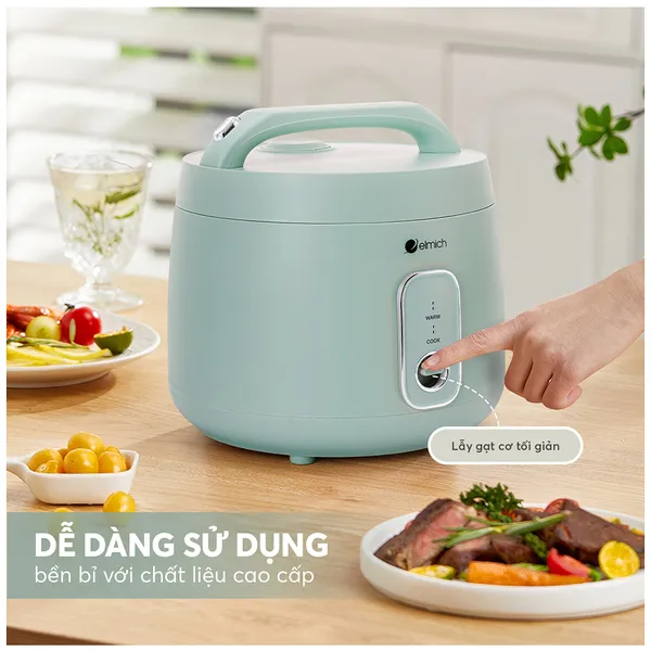 Nồi Cơm Điện Elmich RCE-9127 1.8 Lít