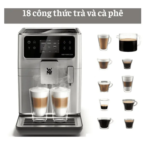 Máy Pha Cà Phê Tự Động WMF PERF 660 SILV EU CP813D10