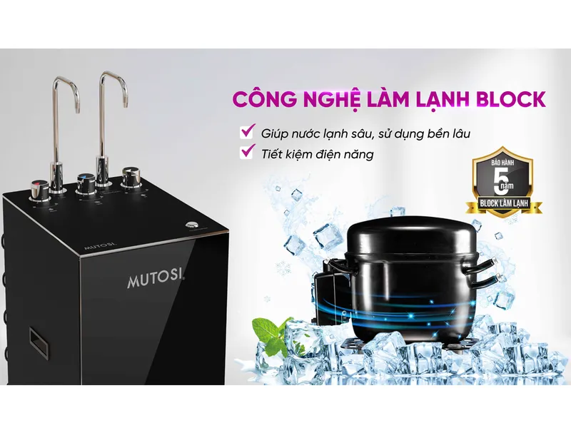 Máy Lọc Nước Ion Kiềm Hydrogen Mutosi MP-H112UV 11 Lõi