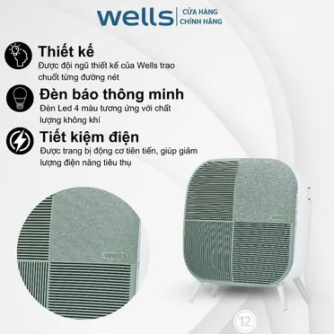 Máy Lọc Không Khí Wells AQ106 4