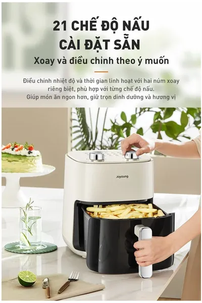 Nồi Chiên Không Dầu Joyoung JAF-565 5.0 Lít