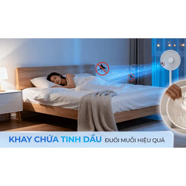 Quạt Tuần Hoàn Có Remote Sharp PJ-CD114V-C 36W