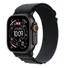 Apple Watch Ultra 3 GPS + Cellular 49mm Black Titanium Case with Black Alpine Loop - Medium