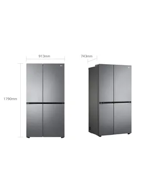 Tủ Lạnh LG Inverter 649 Lít GR-B257JDS 11