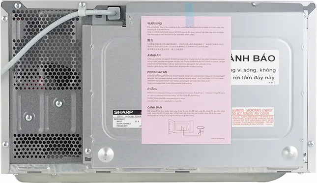 Lò vi sóng kết hợp nướng Sharp R-678VN-S 3