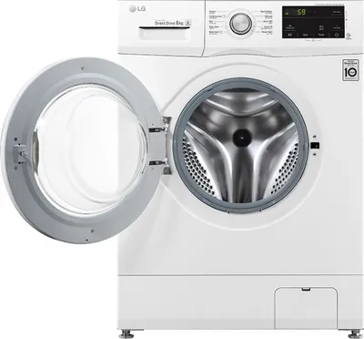 Máy Giặt LG Inverter 8 Kg FM1208N6W 2