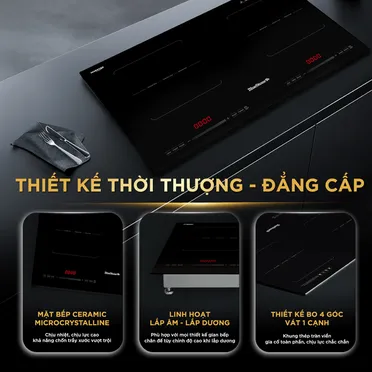 Bếp Từ Đôi BlueStone ICB-6949 5200W - Xuất Xứ Thái Lan 5