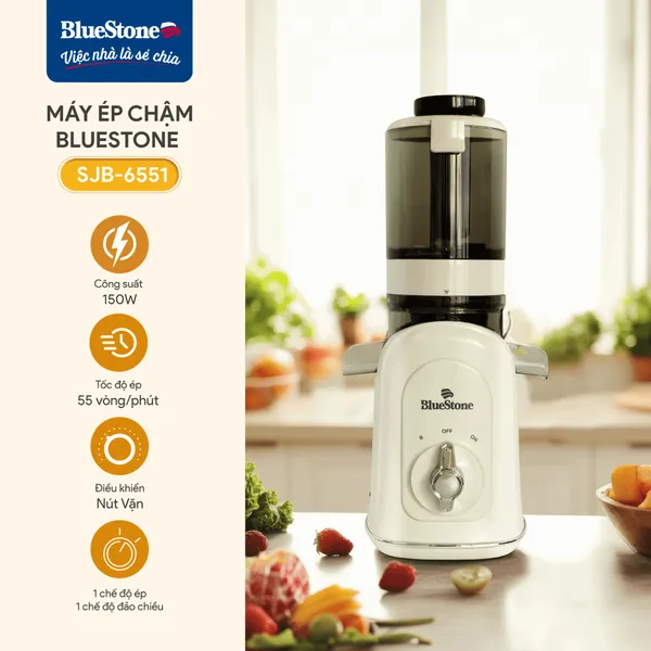 Máy Ép Chậm Bluestone SJB-6551