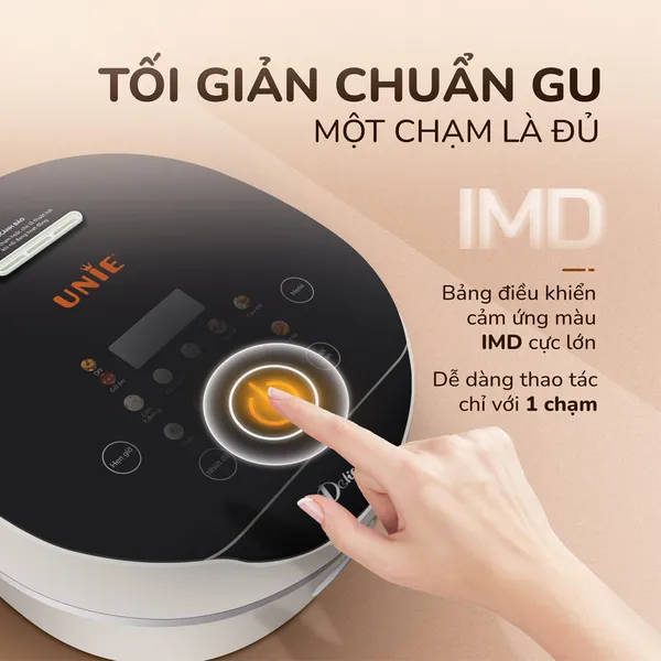 Nồi Cơm Điện Tử Unie URC612 1.2 Lít
