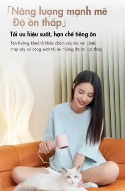 Máy Sấy Tóc Tốc Độ Cao Dreame AHD12A Màu Hồng 3