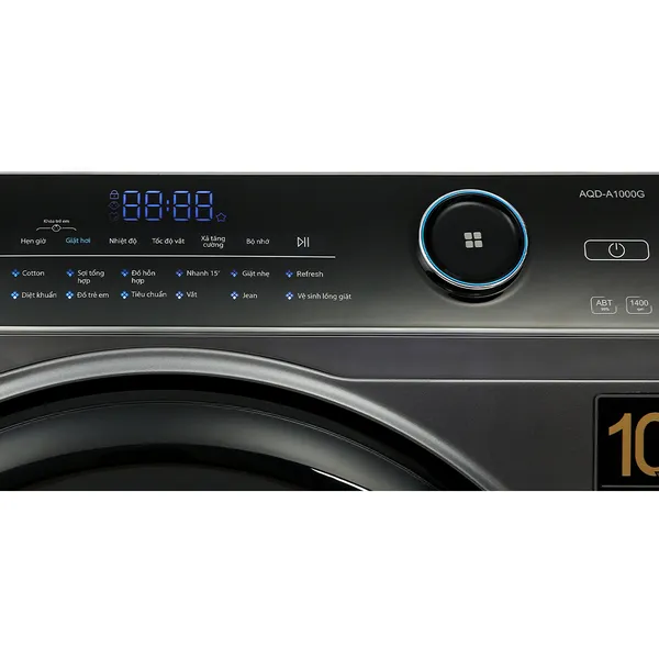 Máy Giặt Aqua Inverter 10 Kg AQD-A1000G.S