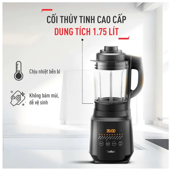 Máy Xay Sinh Tố Và Sữa Hạt Tefal BL511868 - 1.75 Lít