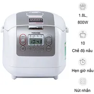 Nồi Cơm Điện Tử Toshiba RC-18NTFV(W) 1.8 Lít