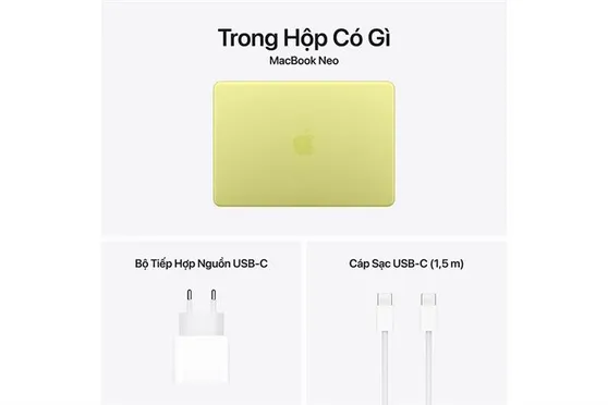 Laptop MacBook Neo 13 inch A18 Pro (8GB+512GB)
