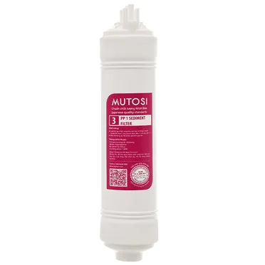 Lõi Lọc Mutosi Số 3 PP1 Micron 10" Nối Nhanh