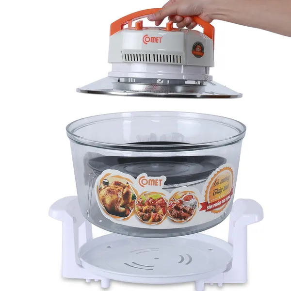 Lò nướng thủy tinh Comet CM8612