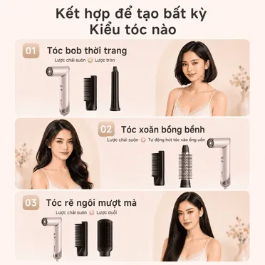 Lược Tạo Kiểu Đa Năng Simplus RFSH003GY01 6