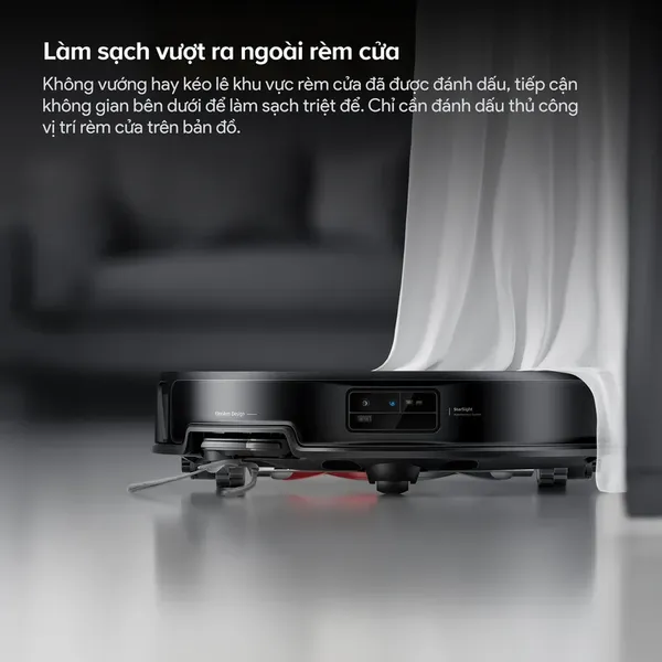Robot Hút Bụi Roborock Saros 20 Màu Đen