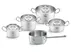 Bộ Nồi Fissler Original Profi 5 Món Nắp Kính Có Quánh 0