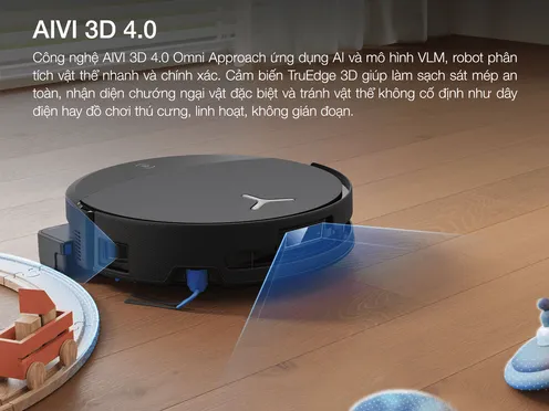 Robot Hút Bụi Thông Minh Ecovacs T90 PRO OMNI Màu Trắng 14